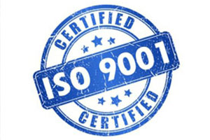 Наличие сертификата ISO 9001